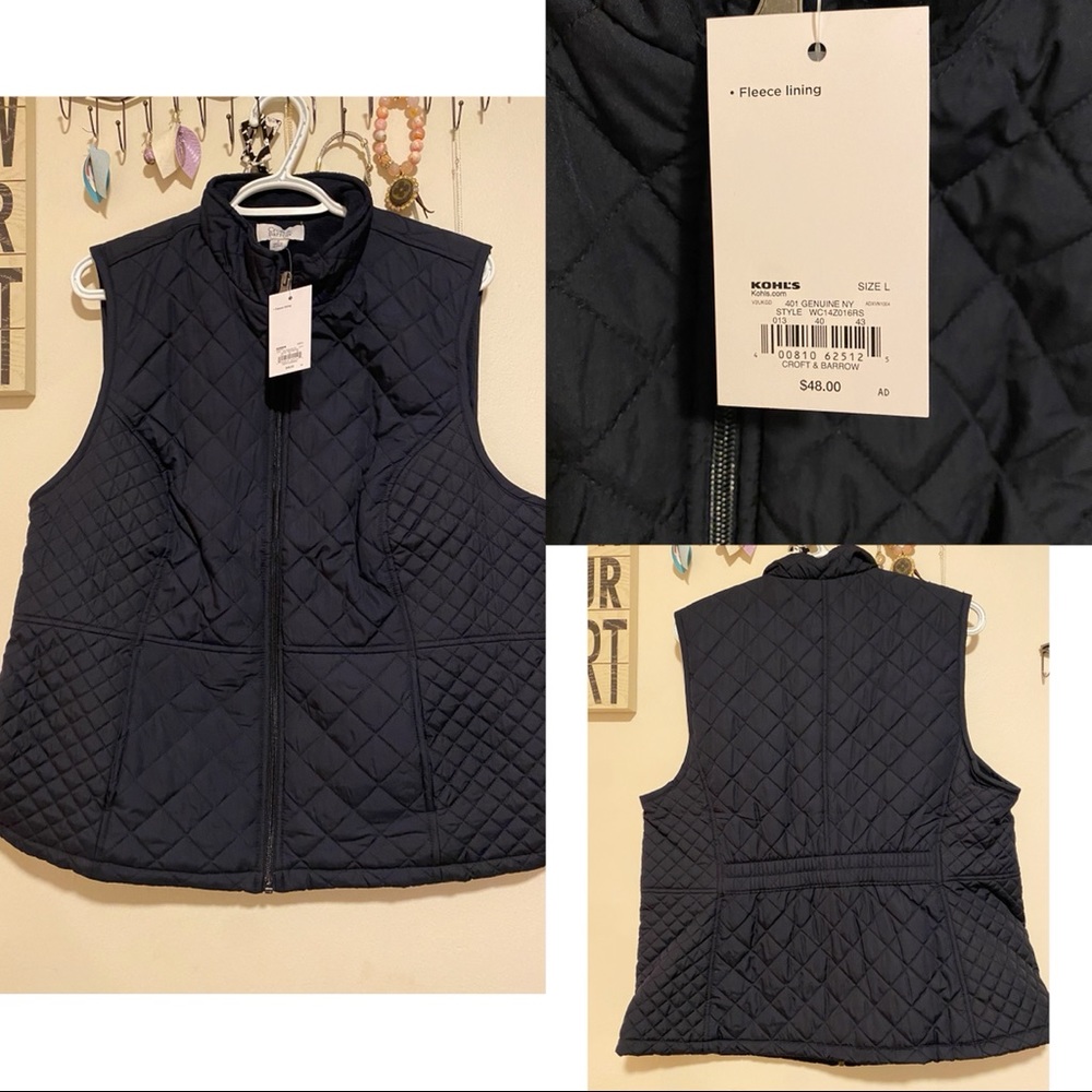 Croft and Barrow vest